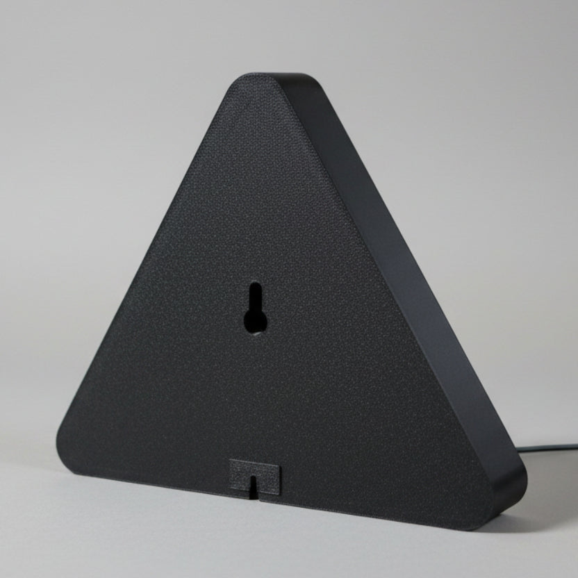 Biohazard LED Sign — 3D Printed Glowing Hazard Symbol